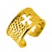 Χρυσό σεβαλιέ δαχτυλίδι Κ14